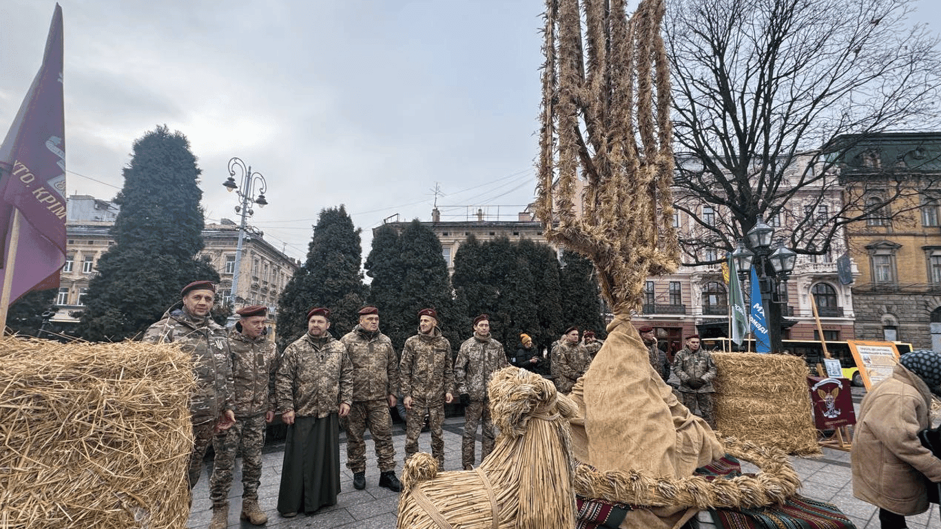 Lviv will unveil the largest trident made of didukhs—check out the photo!